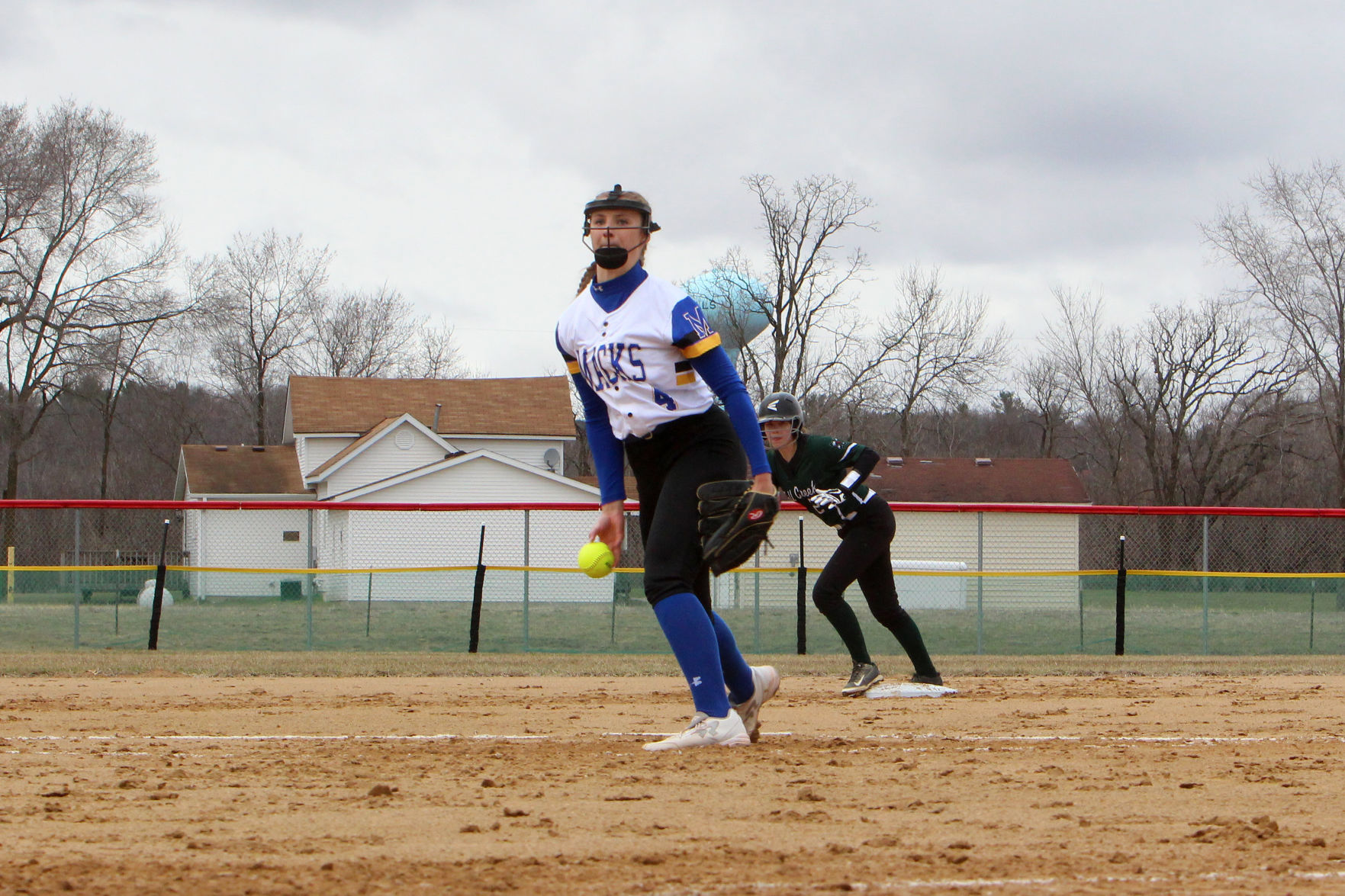 Fall Creek at McDonell softball 4-18-19